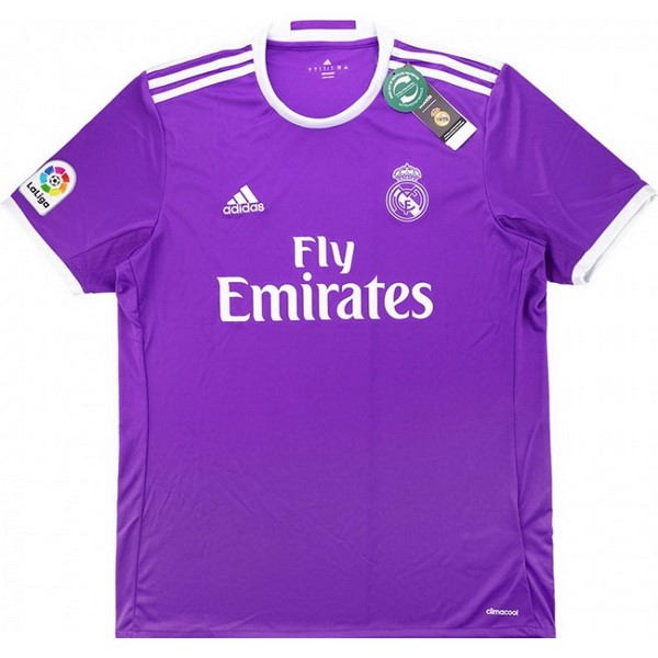 Camisetas Real Madrid Segunda equipo Retro 2016 2017 Purpura